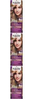 Крем-краска для волос Palette, N7 русый, 3 шт