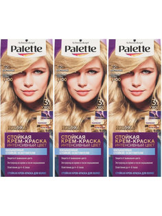 Крем-краска для волос Palette, E20 осветляющий, 3 шт