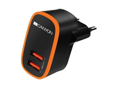 Зарядное устройство Canyon 2xUSB CNE-CHA02B