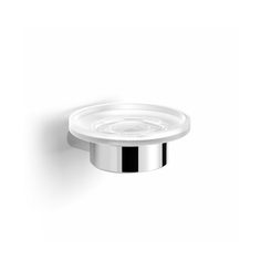 Мыльница LANGBERGER LUGANO стекло к стене (24015C)