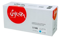 Картридж для лазерного принтера SAKURA CLTC409S (SACLTC409S) синий, совместимый