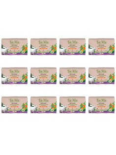 Туалетное мыло BioMio BIO-SOAP RU-CIS(20), Апельсин, лаванда и мята, 90 г, 12 штук
