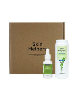 Подарочный набор: для очищения и увлажнения кожи лица Skin Helpers