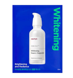 Отбеливающая тканевая маска для лица Manyo Whitening Source Ampoule Mask