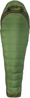 Спальный мешок Marmot Trestles Elite Eco 30 green/forest night, левый