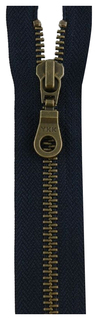 Застежка-молния YKK 0503311/65, 058 темно-синий тип 5 (5,75мм), разъемная, 65см