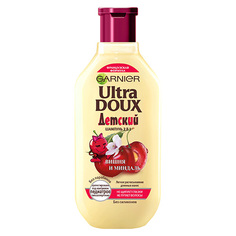 Шампунь для волос детский GARNIER ULTRA DOUX 2 в 1 Вишня и миндаль 250 мл 205382