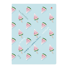 Тетрадь на кольцах со сменным блоком А5 (165 х 220 х 35 мм),"АРБУЗИКИ" 160л., клетка Альт