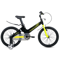 Велосипед детский 16" Forward Cosmo MG 2021 год Черный/Зеленый/1BKW1K7C1005