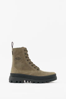 Ботинки женские Palladium 77206-297-M серые 37 RU