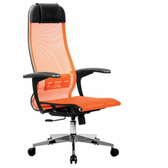 Кресло METTA-4/подл.150/осн.004 Оранжевый/Оранжевый Метта