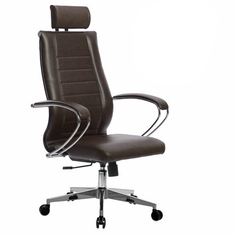 Кресло METTA-32/подл.107/осн.004 Темно-коричневый Метта