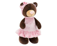 Мягкая игрушка Orange Toys Медведь девочка Milk Бархатное сердце 25 см. M9031/25