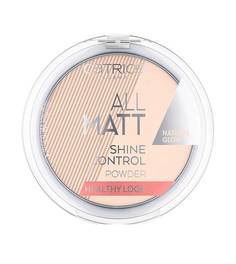 Пудра компактная CATRICE All Matt Shine Control Healthy Look 100 Neutral Fresh Beige