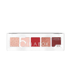 Тени для век CATRICE 5 In a Box Mini 060 Vivid Burgundy Look