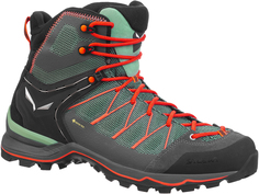Ботинки женские Salewa Mtn Trainer Lite Mid Gore-Tex Womens зеленые 3.5 UK