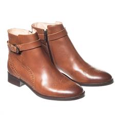 Полусапоги женские Clarks 26128516 коричневые 36 RU