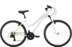 Велосипед Stark Luna 26.2 V 2022 18" белый/бирюзовый