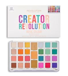 Палетка теней Revolution Makeup Creator Limitess Nude Royal Colour