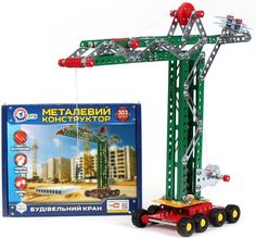 Конструктор металлический Технок 4838 Строительный кран