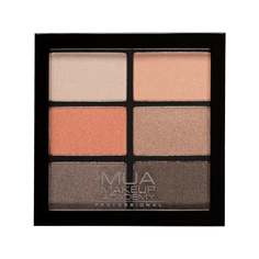 Палетка теней для век MUA Makeup Academy 6 Pan Palettes, Coral Delight