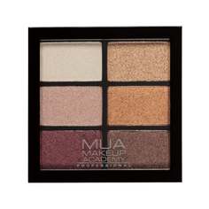 Палетка теней для век MUA Makeup Academy 6 Pan Palettes, Rusted Wonders
