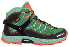 Кроссовки детские Salewa Alp Trainer Mid Gore-Tex Myrtle/Tender Shot р.29