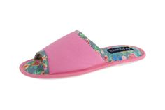 Домашние тапочки женские de fonseca BARI TOP E PA W807RU розовые 40-41 RU