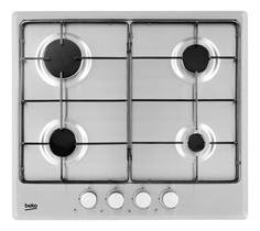 Встраиваемая газовая панель Beko HIMG 64223 X Silver