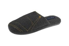 Домашние тапочки мужские de fonseca ROMA TOP E M833R2 черные 44-45 RU