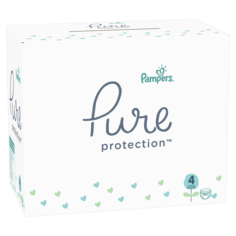 Подгузники Pampers Pure Protection Maxi 4 (9-14 кг), 160 шт.