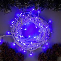 Световая гирлянда новогодняя Luazon Lighting 1080033 10 м синий