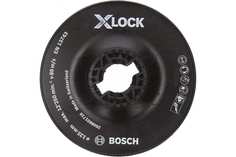 Тарелка опорная жесткая X-LOCK с зажимом (125 мм) Bosch 2.608.601.716