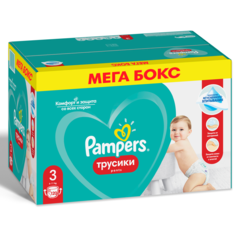 Подгузники-трусики Pampers Pants 3 (6-11 кг), 120 шт.