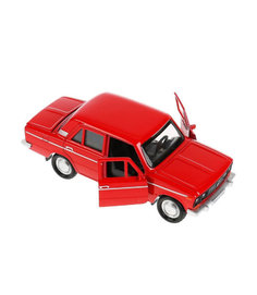 Машинка Жигули инерционная Технопарк красная 12 см