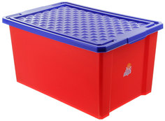Детский ящик Little Angel для хранения игрушек лего малый 17л красный/12*