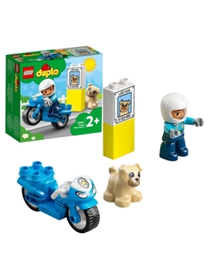 Конструктор LEGO DUPLO Town 10967 Полицейский мотоцикл