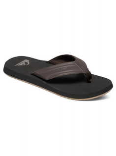 Шлепанцы мужские Quiksilver AQYL100048-XCKC коричневые 41 EU