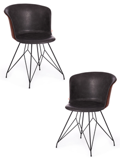 Комплект стульев (2 шт.) TetChair KRANZ (mod. 9322М) экокожа, пластик