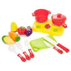 Набор посуды ABtoys PT-00471 Разноцветный