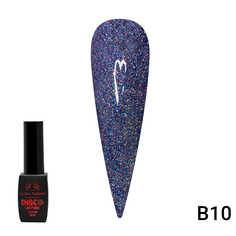 Гель-лак Disco Gel Polish Global Fashion светоотражающий 8 мл B10
