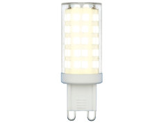 Лампочка Uniel LED-JCD-9W/3000K/G9/CL GLZ09TR UL-00006488