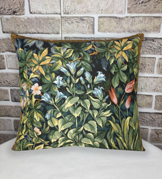 Подушка Декоративная Гобеленовая Лесные цветы Студия Текстильного Дизайна