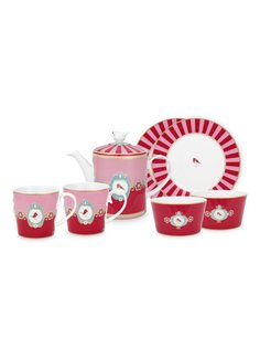 Набор из 7 предметов для чаепития Pip Studio Love Birds WW.51.020.139