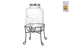 Банка для лимонада 4433 Коралл 6л.