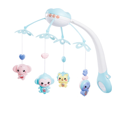 Мобиль для кроватки AmaroBaby Dreamy Wings, голубой, AMARO-29DW/19