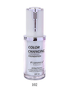 Тональный крем Farres Color Changing подстраивающийся 4035-102 зеленый
