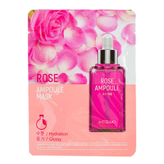 Тканевая маска для лица Dr.CELLIO Rose Ampoule Mask