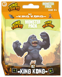 Настольная игра King of Tokyo: Monster Pack - King Kong 51421 No Brand