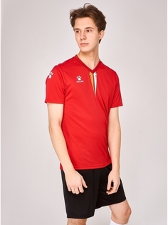 Футбольная форма KELME Short sleeve Vitoria set красная, размер L